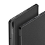Tablethoes geschikt voor Lenovo Tab P12 Pro - Dux Ducis Domo Book Case - Cover met Houder voor Styluspen  - Zwart