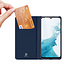 Dux Ducis - Telefoonhoesje geschikt voor Samsung Galaxy M23 - Skin Pro Book Case - Blauw