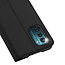 Dux Ducis - Telefoonhoesje geschikt voor Nokia G21 - Skin Pro Book Case - Zwart