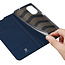 Dux Ducis - Telefoonhoesje geschikt voor Motorola Moto G22 - Skin Pro Book Case - Blauw