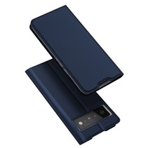 Dux Ducis - Telefoonhoesje geschikt voor Google Pixel 6 Pro - Skin Pro Book Case - Blauw
