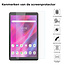 Tablet screenprotector geschikt voor Lenovo Tab M7 3rd Gen - Case-friendly screenprotector - 2 stuks - Tempered Glass - Transparant