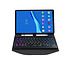 Bluetooth Keyboard Case geschikt voor Lenovo Tab M10 Plus (2de generatie) - 10.3 inch hoes - QWERTY Toetsenbord met verlichting - Zwart