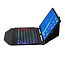 Bluetooth Keyboard Case geschikt voor Lenovo Tab M10 Plus (2de generatie) - 10.3 inch hoes - QWERTY Toetsenbord met verlichting - Zwart