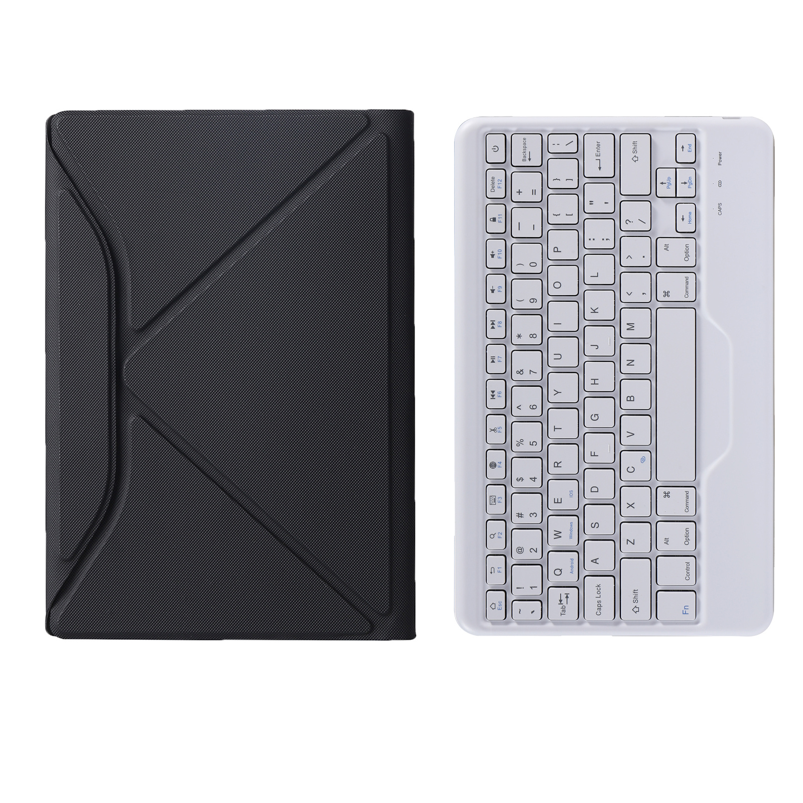 Tablet Toetsenbord Hoes geschikt voor Lenovo Tab M10 Plus (3rd Gen) - Met Draadloos