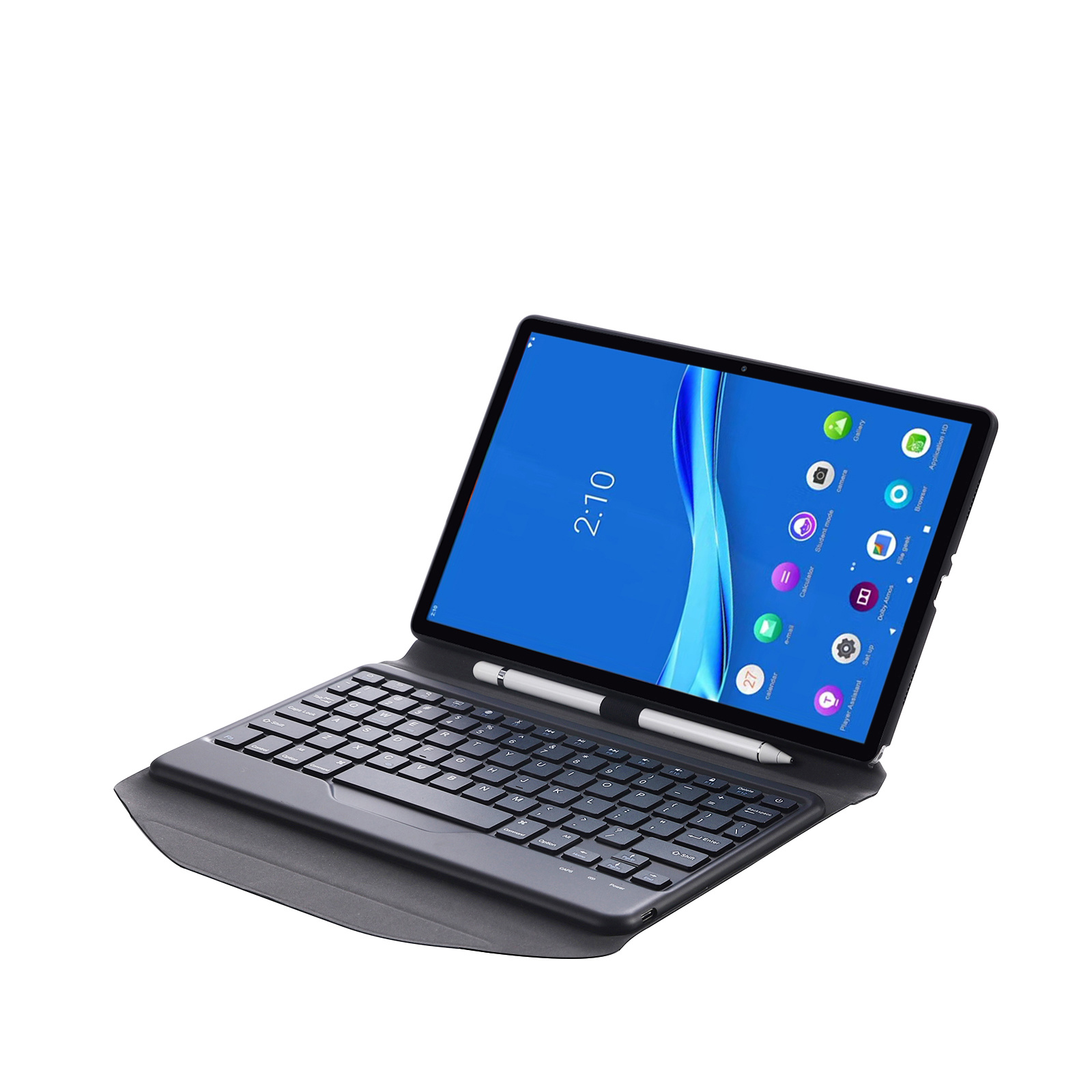 scheepsbouw Werkloos Nauwgezet Case2go Tablet Toetsenbord Hoes voor Lenovo Tab M10 Plus (2de generatie)  10.3 inch - Met Draadloos Bluetooth Keyboard en Stylus pen houder - Zwart |  Case2go.nl