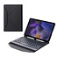 Case2go Tablet Toetsenbord Hoes geschikt voor Samsung Galaxy Tab A8 (2021) - Met Draadloos Bluetooth Keyboard en Stylus pen houder - Zwart