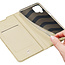 Dux Ducis - Telefoonhoesje geschikt voor Samsung Galaxy M33 - Skin Pro Book Case - Goud