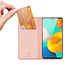 Dux Ducis - Telefoonhoesje geschikt voor Samsung Galaxy M33 - Skin Pro Book Case - Roze