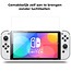 Case2go - Screenprotector geschikt voor Nintendo Switch OLED - Transparant