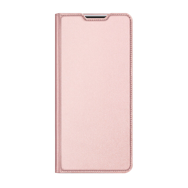 Dux Ducis - Telefoon Hoesje geschikt voor Xiaomi Redmi 10 5G Hoes - Skin Pro Book Case - Rose Goud