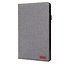 Tablet hoes voor Lenovo Tab M10 Plus (3e generatie) 10.6 inch - Book Case met Soft TPU houder - Grijs