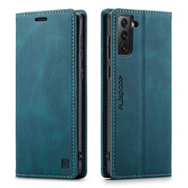 Hoesje geschikt voor Samsung Galaxy S22 Plus 5G - Wallet Book Case - Magneetsluiting - met RFID bescherming - Blauw