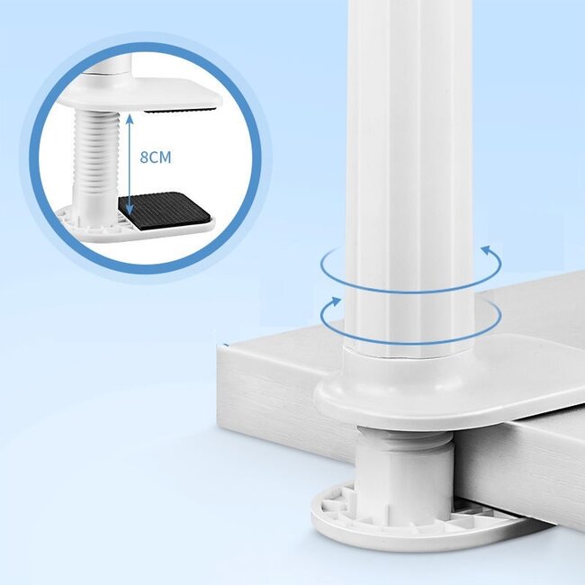 Tablet Houder / Telefoon Houder - Verstelbaar - Houder voor Bureau - Geschikt voor Telefoon en Tablet - Roze