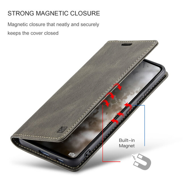Hoesje geschikt voor Samsung Galaxy A53 5G - Wallet Book Case - Magneetsluiting - met RFID bescherming - Bruin