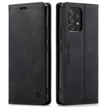 Hoesje geschikt voor Samsung Galaxy A53 5G - Wallet Book Case - Magneetsluiting - met RFID bescherming - Zwart