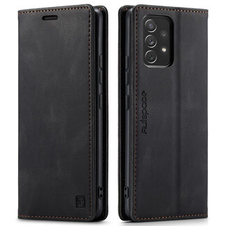 CaseMe Hoesje geschikt voor Samsung Galaxy A53 5G - Wallet Book Case - Magneetsluiting - met RFID bescherming - Zwart