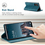 Hoesje geschikt voor Samsung Galaxy A33 5G - Wallet Book Case - Magneetsluiting - met RFID bescherming - Blauw
