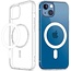 Hoesje geschikt voor iPhone 13 Mini met magnetische ring - Siliconen - Doorzichtige Back Cover - Shockproof - Transparant