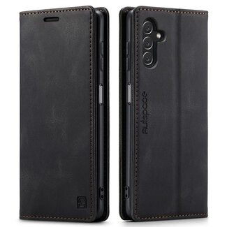 CaseMe Hoesje geschikt voor Samsung Galaxy A13 5G - Wallet Book Case - Magneetsluiting - met RFID bescherming - Zwart