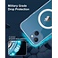 Hoesje geschikt voor iPhone 13 Pro Max met magnetische ring - Siliconen - Doorzichtige Back Cover - Shockproof - Transparant