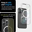 Hoesje geschikt voor iPhone 13 Pro met magnetische ring - Siliconen - Doorzichtige Back Cover - Shockproof - Transparant