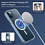 Hoesje geschikt voor iPhone 12 Pro met magnetische ring - Siliconen - Doorzichtige Back Cover - Shockproof - Transparant