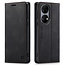 CaseMe Hoesje geschikt voor Huawei P50 Pro - Wallet Book Case - Magneetsluiting - met RFID bescherming - Zwart