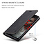 Hoesje geschikt voor Huawei P50 Pro - Wallet Book Case - Magneetsluiting - met RFID bescherming - Zwart