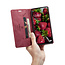 Hoesje geschikt voor Samsung Galaxy A73 5G - Wallet Book Case - Magneetsluiting - met RFID bescherming - Rood