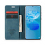 CaseMe - Hoesje geschikt voor Huawei P50 Pro - Wallet Book Case - Magneetsluiting - Blauw