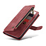 Hoesje geschikt voor Samsung Galaxy A53 5G - Wallet Book Case - met Rits en Magneetsluiting - met RFID bescherming - Rood