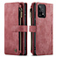 Hoesje geschikt voor Samsung Galaxy A33 5G - Wallet Book Case - met Rits en Magneetsluiting - met RFID bescherming - Rood