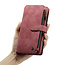 Hoesje geschikt voor Samsung Galaxy A33 5G - Wallet Book Case - met Rits en Magneetsluiting - met RFID bescherming - Rood