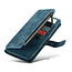 Hoesje geschikt voor Samsung Galaxy A13 - Wallet Book Case - met Rits en Magneetsluiting - met RFID bescherming - Blauw