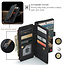 Hoesje geschikt voor Samsung Galaxy S22 Ultra 5G - Wallet Book Case - met Rits en Magneetsluiting - met RFID bescherming - Zwart