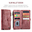 Hoesje geschikt voor Samsung Galaxy S22 Plus 5G - Wallet Book Case - met Rits en Magneetsluiting - met RFID bescherming - Rood