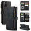 Hoesje geschikt voor Samsung Galaxy S22 Plus 5G - Wallet Book Case - met Rits en Magneetsluiting - met RFID bescherming - Zwart