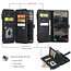 Hoesje geschikt voor Samsung Galaxy S22 Plus 5G - Wallet Book Case - met Rits en Magneetsluiting - met RFID bescherming - Zwart