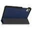 Case2go - Tablet Hoes geschikt voor Realme Pad Mini - 8.7 inch - Tri-Fold Book Case - Auto Wake functie - Donker Blauw