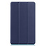 Case2go - Tablet Hoes geschikt voor Realme Pad Mini - 8.7 inch - Tri-Fold Book Case - Auto Wake functie - Donker Blauw