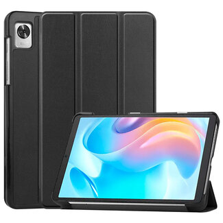 Case2go Case2go - Tablet Hoes geschikt voor Realme Pad Mini - 8.7 inch - Tri-Fold Book Case - Auto Wake functie - Zwart