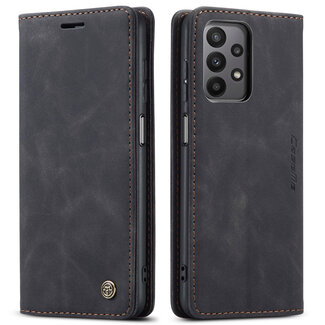 CaseMe CaseMe - Hoesje geschikt voor Samsung Galaxy A23 - Wallet Book Case - Magneetsluiting - Zwart