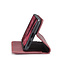 CaseMe - Hoesje geschikt voor Xiaomi 12 - Wallet Book Case - Magneetsluiting - Rood