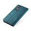 CaseMe - Hoesje geschikt voor Xiaomi 12 - Wallet Book Case - Magneetsluiting - Blauw