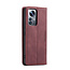 CaseMe - Hoesje geschikt voor Xiaomi 12 Pro - Wallet Book Case - Magneetsluiting - Rood