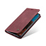 CaseMe - Hoesje geschikt voor Xiaomi 12 Pro - Wallet Book Case - Magneetsluiting - Rood