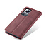 CaseMe - Hoesje geschikt voor Xiaomi 12 Pro - Wallet Book Case - Magneetsluiting - Rood