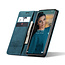 CaseMe - Hoesje geschikt voor Xiaomi 12 Pro - Wallet Book Case - Magneetsluiting - Blauw