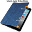 CaseMe - Tablet hoes geschikt voor iPad Mini 7.9 (2019) - Ming Book Case - Tablethoes met Auto Wake/Sleep functie - Blauw